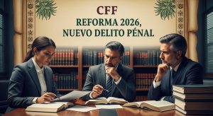 Reforma CFF 2026 nuevo tipo penal