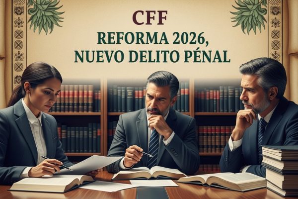 Reforma CFF 2026 nuevo tipo penal