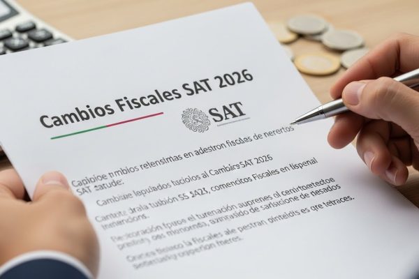 Cambios Fiscales del SAT en 2026 español mexico