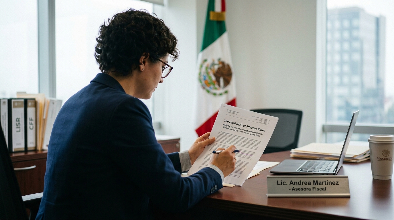 Tasas Efectivas del ISR 2026: El Nuevo Paradigma de Fiscalización para Grandes Contribuyentes
