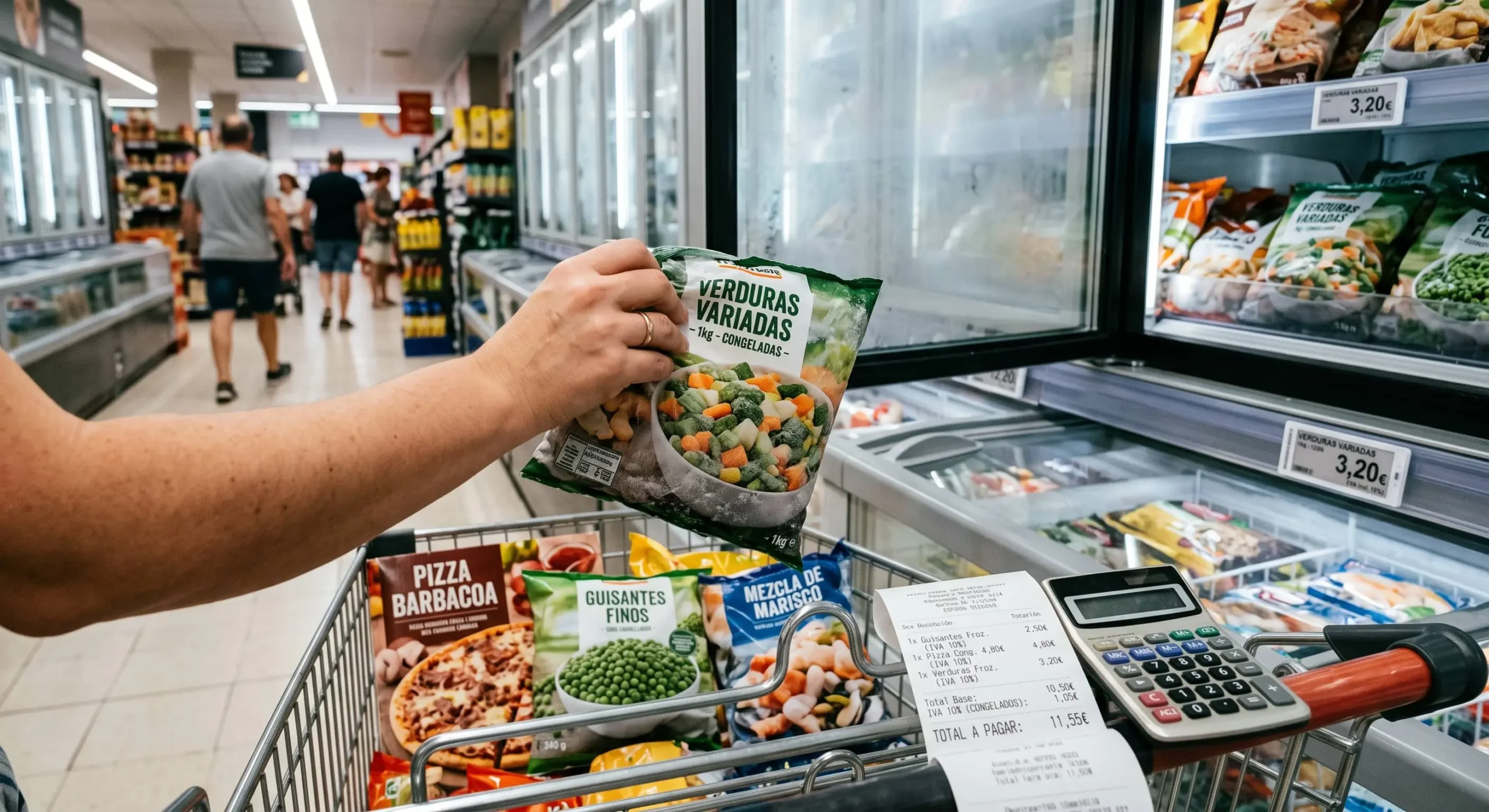 Alimentos congelados IVA